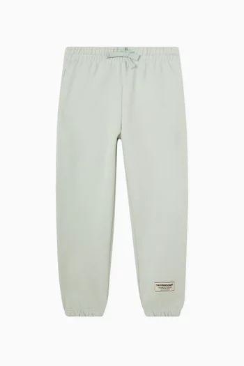 Relaxed Sweatpants in Organic Cotton-blend