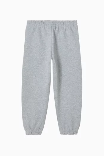 Relaxed Sweatpants in Organic Cotton-blend
