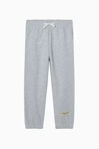 Relaxed Sweatpants in Organic Cotton-blend