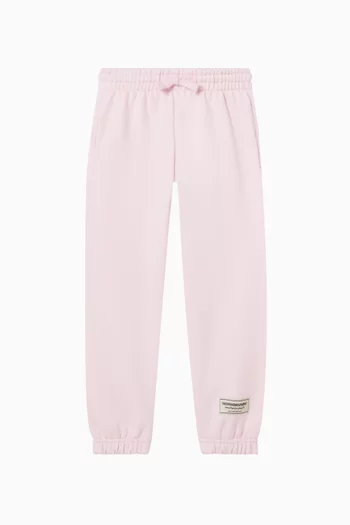 Relaxed Sweatpants in Organic Cotton-blend