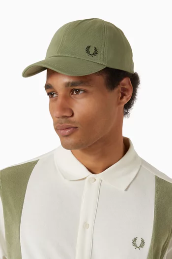 Classic Logo Cap in Cotton-pique