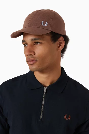 Classic Logo Cap in Cotton-pique