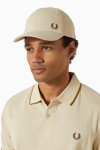 Classic Logo Cap in Cotton-pique