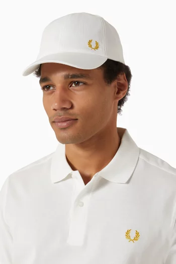 Classic Logo Cap in Cotton-pique