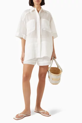 Kai Resort Shirt in Ramie