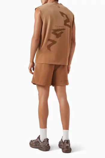 Motion Oversized Tank Top in Cotton-blend