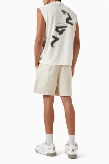 Motion Oversized Tank Top in Cotton-blend