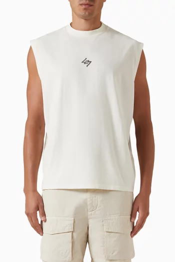 Motion Oversized Tank Top in Cotton-blend