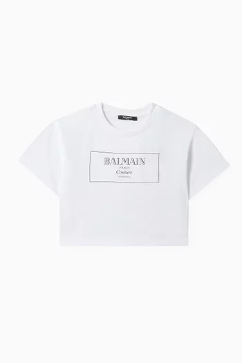 Logo T-shirt in Cotton