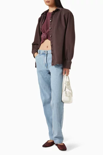 Oversized Shirt in Denim