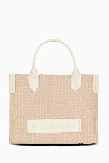 B-Army 36 Shopper Bag in Monogram Jacquard