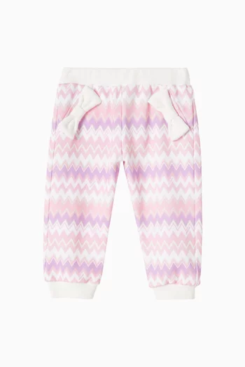 Chevron Printed Sweatpants
