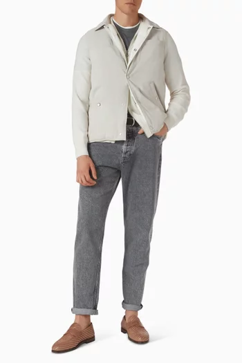 Faux-layering T-shirt in Cotton