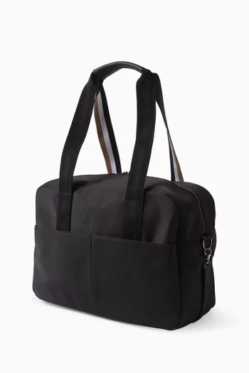 Logo Changing Bag in Nylon
