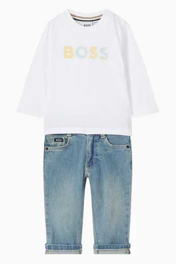 Logo T-shirt in Cotton