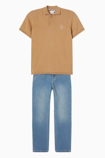 Regular-fit Pants in Denim
