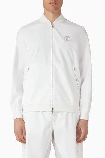 Logo Sweatshirt in Nylon