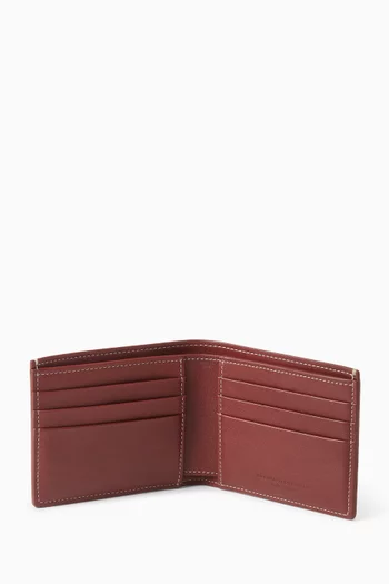 Logo Wallet in Leather