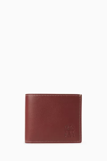 Logo Wallet in Leather