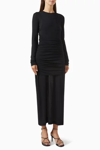 Rigel Dress in Crepe