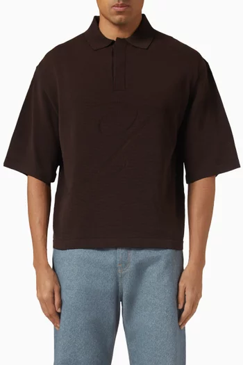 Le Polo Lino in Cotton-blend