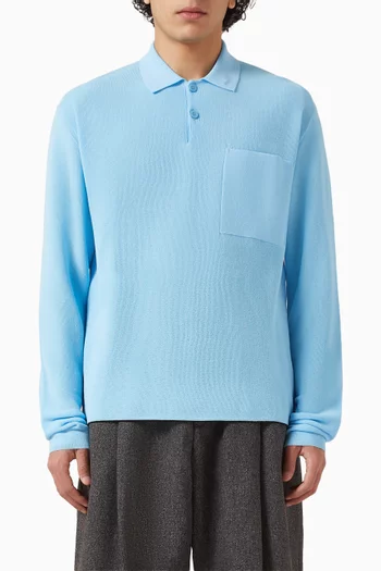 Le Polo Tricot Shirt in Cotton-blend