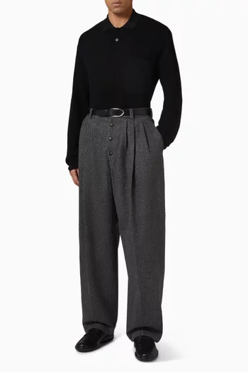 Le Polo Tricot Shirt in Cotton-blend