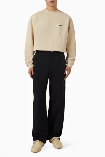 Le Sweatshirt Gros Grain in Cotton