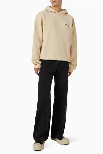 Le Hoodie Gros Grain in Cotton