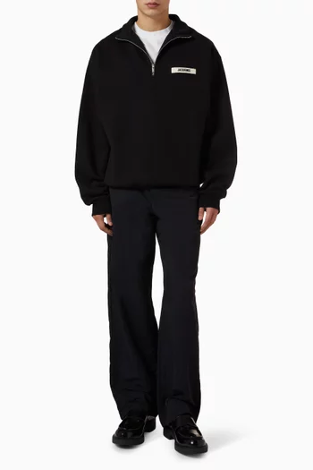 Le Camionneur Gros Grain Sweatshirt in Cotton