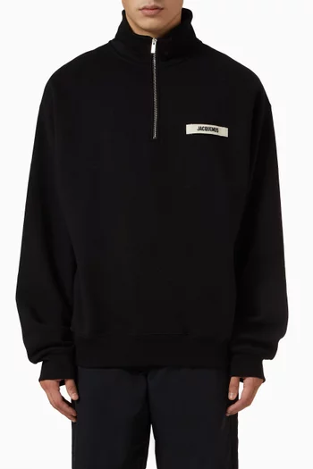 Le Camionneur Gros Grain Sweatshirt in Cotton