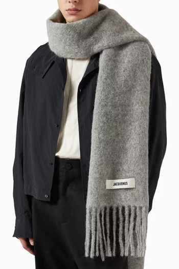 L'Echarpe Carro Scarf in Wool