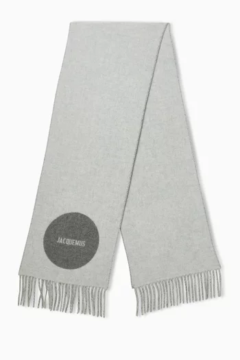 Le Rond Carré Scarf in Wool