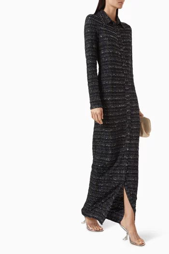 Embellished Knit Cardigan in Viscose Blend