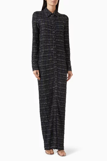 Embellished Knit Cardigan in Viscose Blend