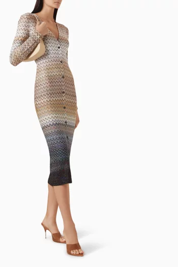 V-neck Knit Cardigan