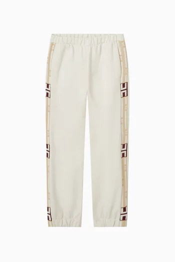 Logo Side Tape Sweatpants