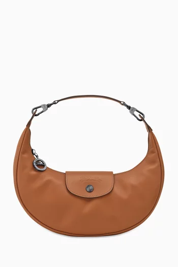 Small Le Pliage Xtra Hobo Bag in Leather