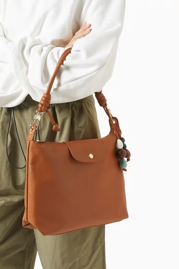 حقيبة هوبو متوسطة من مجموعة لو بلياج سيراميك اكسترا جلد