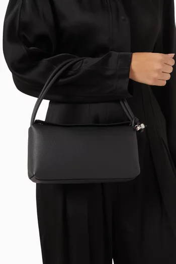 حقيبة هوبو لو روزو متوسطة جلد