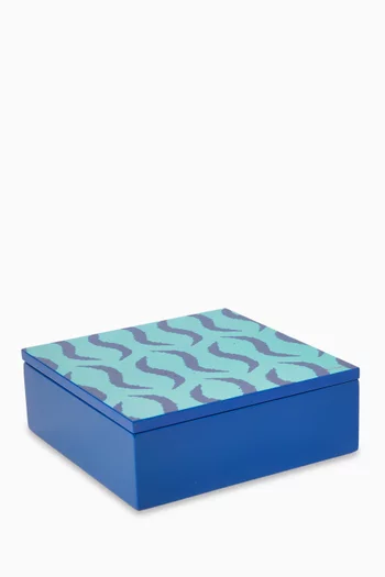 Tiger Touch Blue Medium Box
