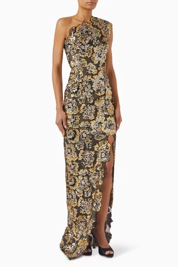 Tokyo Sequin-embellished Dress