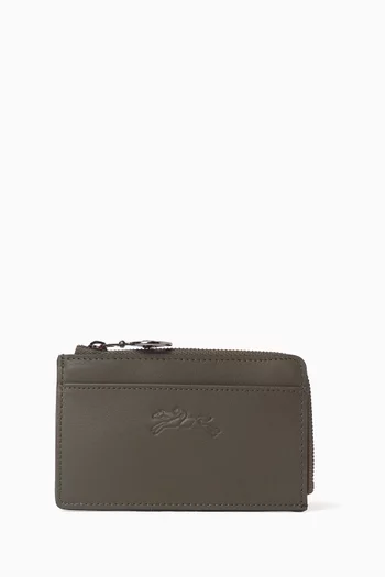 Le Pliage Xtra Card Holder in Leather