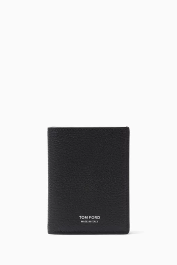 Bifold Card Case in Leather