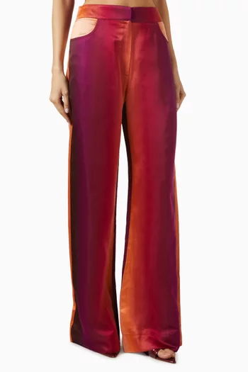Mago Wide-leg Pants in Crepe