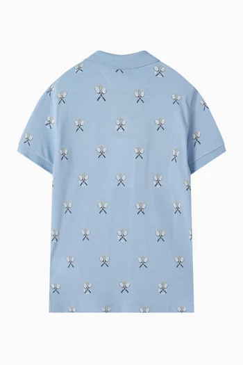 All-over Print Polo Shirt