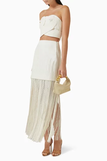 Aurora Sutil Embroidered Skirt in Cotton