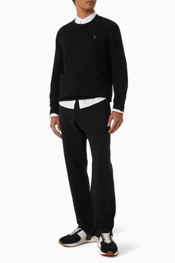Logo Slim-fit Sweatshirt in Cotton