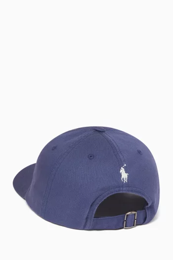 Logo Ball Cap in Cotton-twill