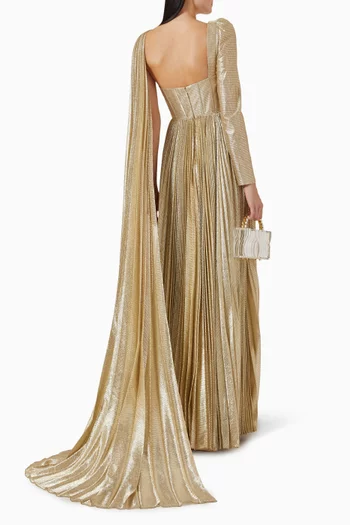 Desita Draped Gown